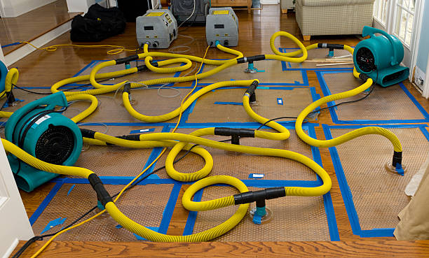 Professional Water Extraction technician working in Clear Creek, WV